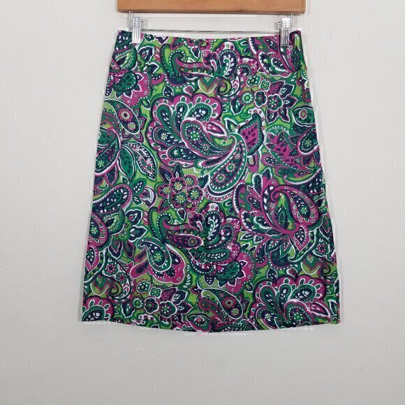 NWT Talbots Petite Paisley Size 4P - Picture 1 of 5